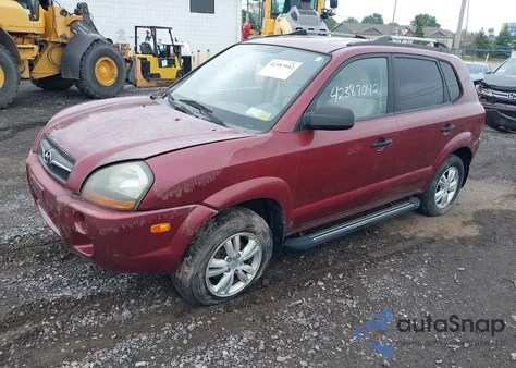 2009 Hyundai Tucson Gls from USA, damaged, VIN KM8JM12B79U041420